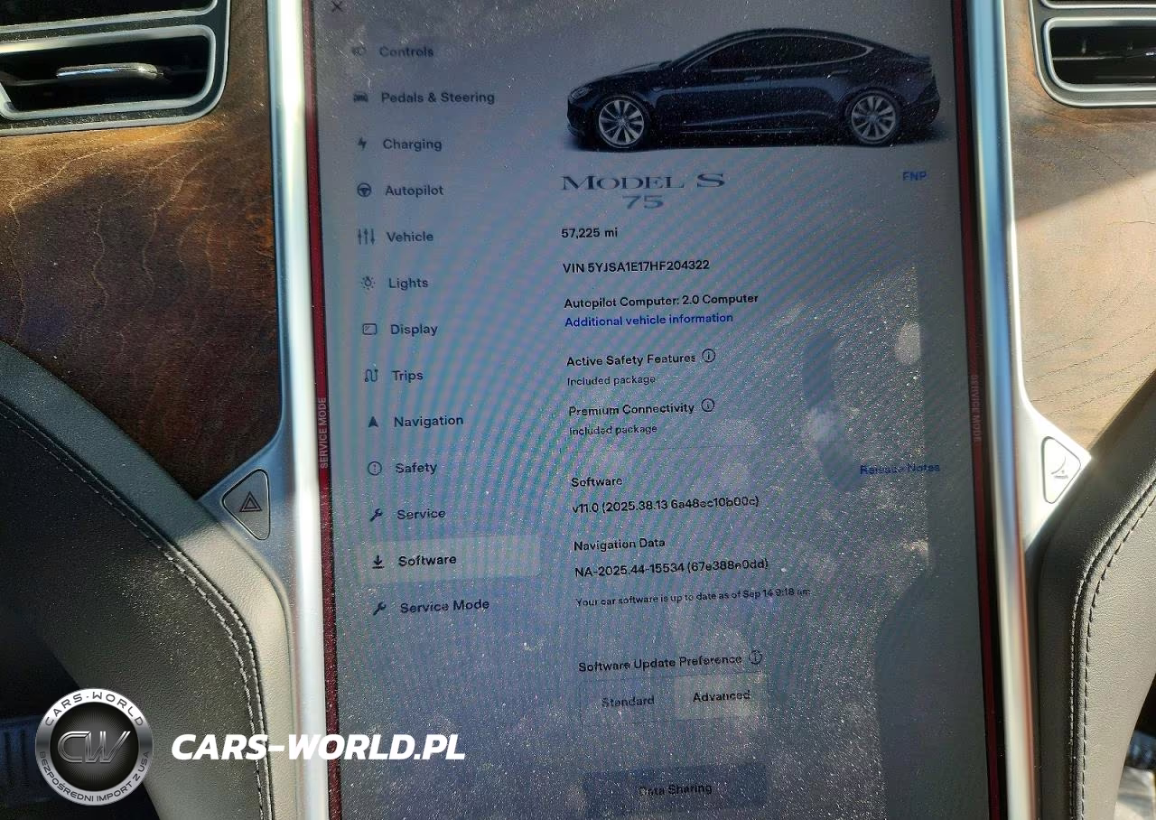 2017 Tesla Model S VIN:5YJSA1E17HF204322 - 9