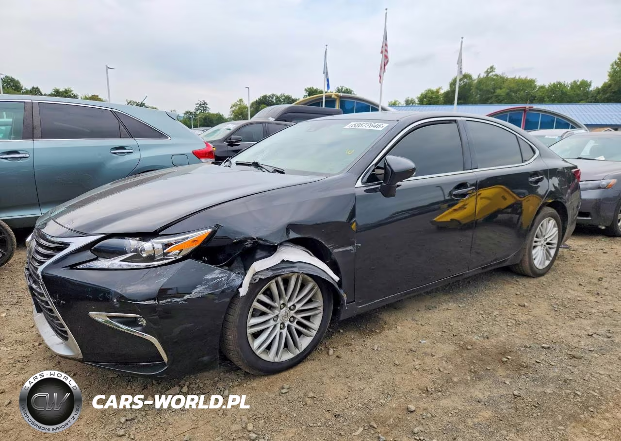 2017 Lexus Es 350 VIN:58ABK1GG5HU046251 - 1