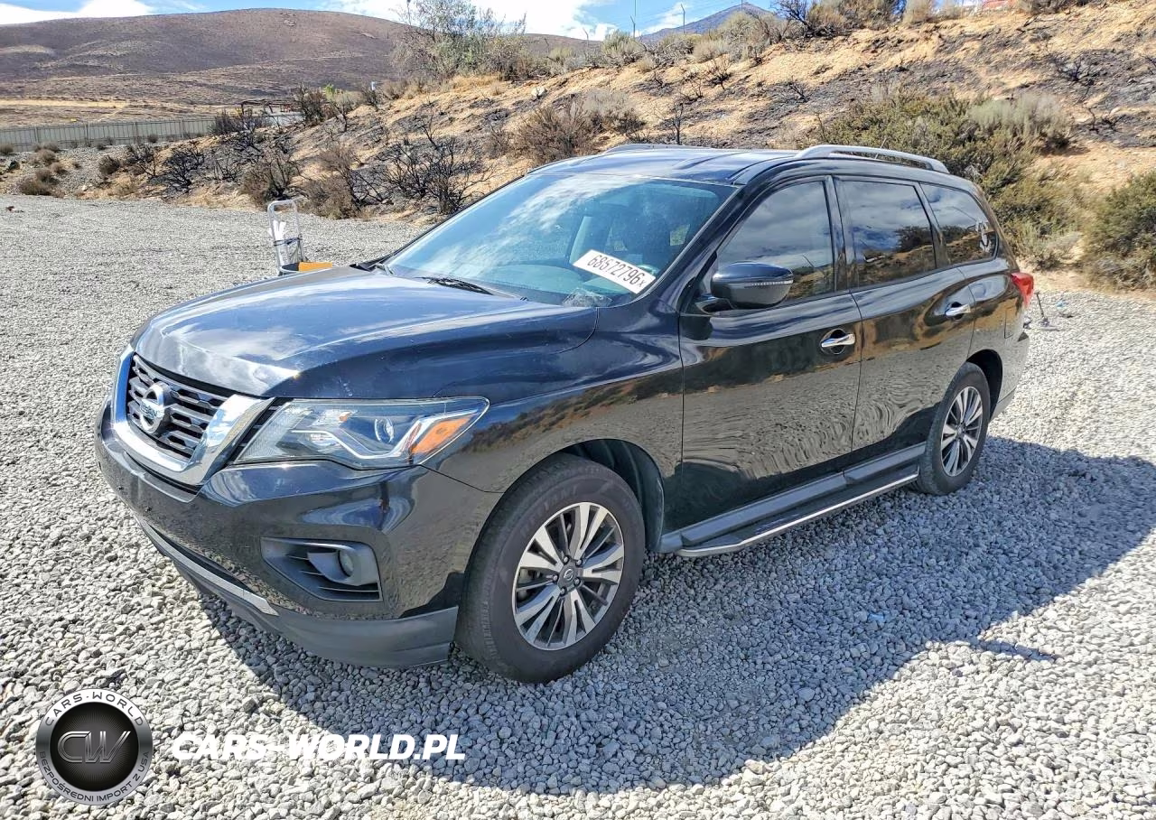2017 Nissan Pathfinder Sv VIN:5N1DR2MM6HC663045 - 1