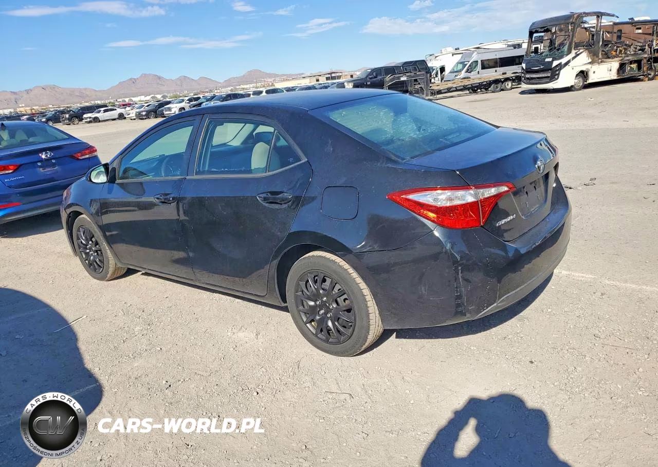 2015 Toyota Corolla Le VIN:2T1BURHE1FC444651 - 2