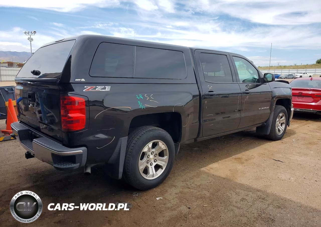 2014 Chevrolet Silverado K1500 Lt VIN:3GCUKREC7EG517138 - 3