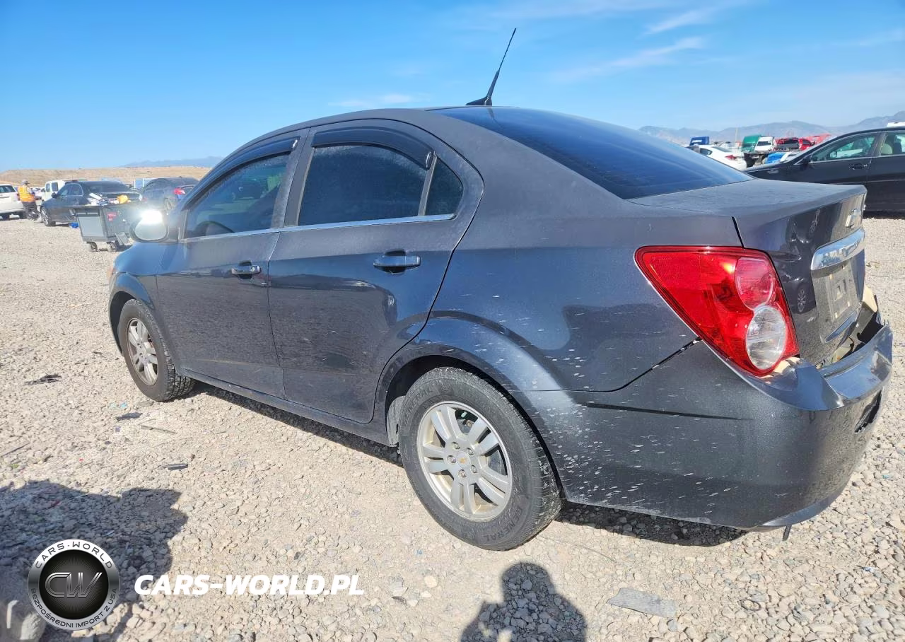 2012 Chevrolet Sonic Lt VIN:1G1JD5SB8C4183108 - 2