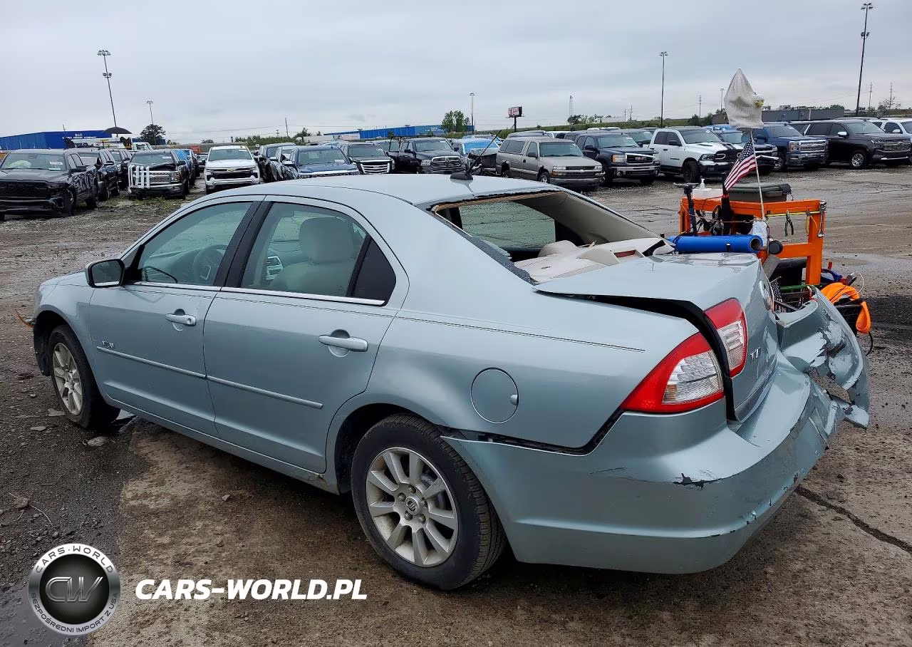 2007 Mercury Milan VIN:3MEHM07Z47R607863 - 2