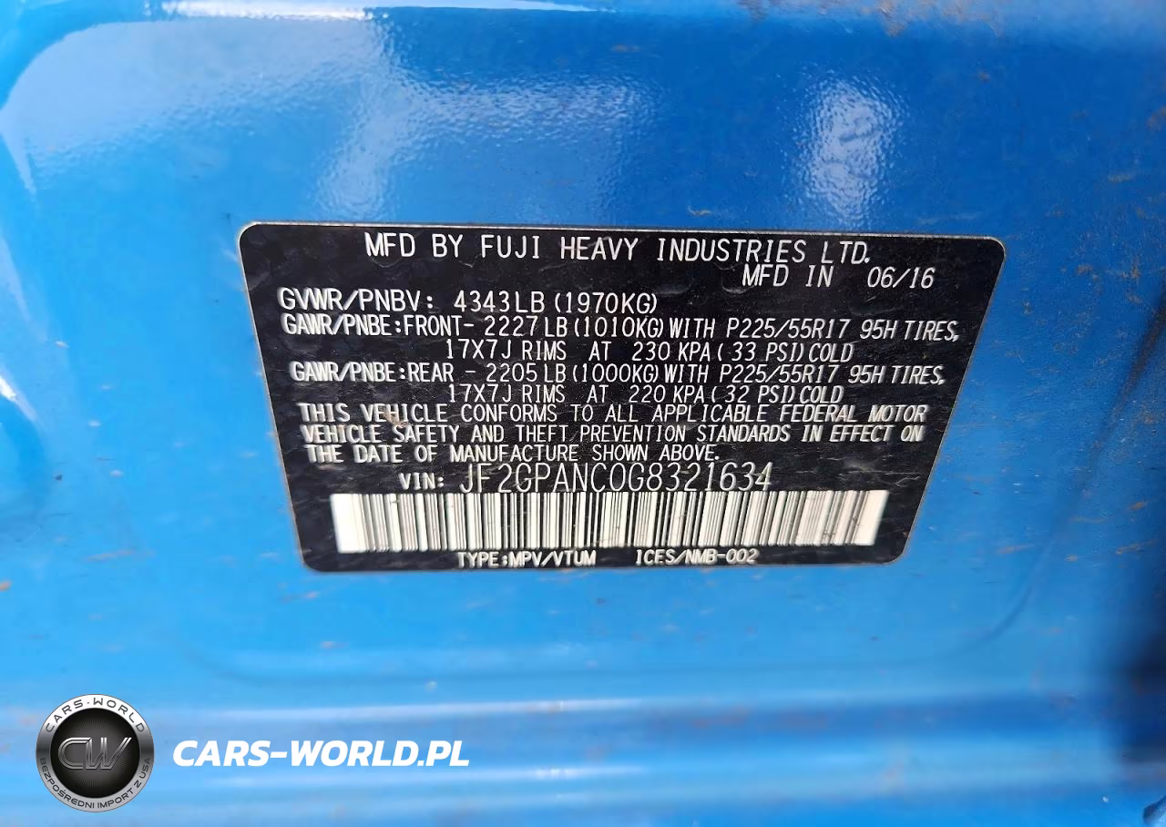 2016 Subaru Crosstrek Limited VIN:JF2GPANC0G8321634 - 13