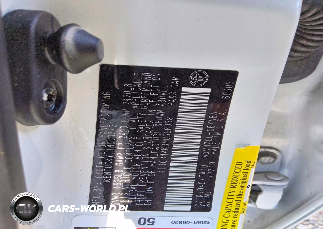 2021 Toyota Camry Le VIN:4T1C31AK3MU566058 - 12