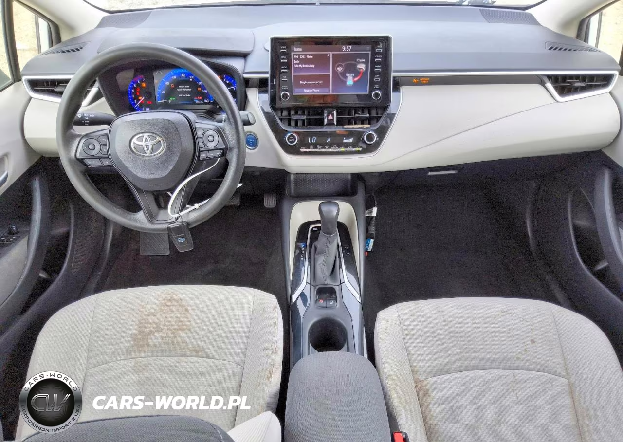 2020 Toyota Corolla Le VIN:JTDEBRBE8LJ028530 - 8