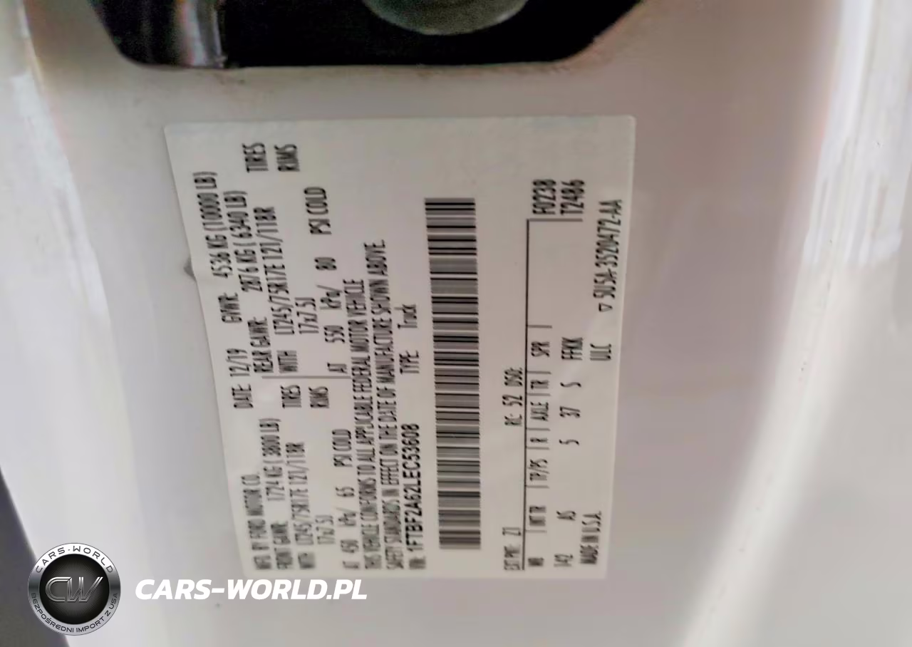 2020 Ford F250 Super Duty VIN:1FTBF2A62LEC53608 - 13