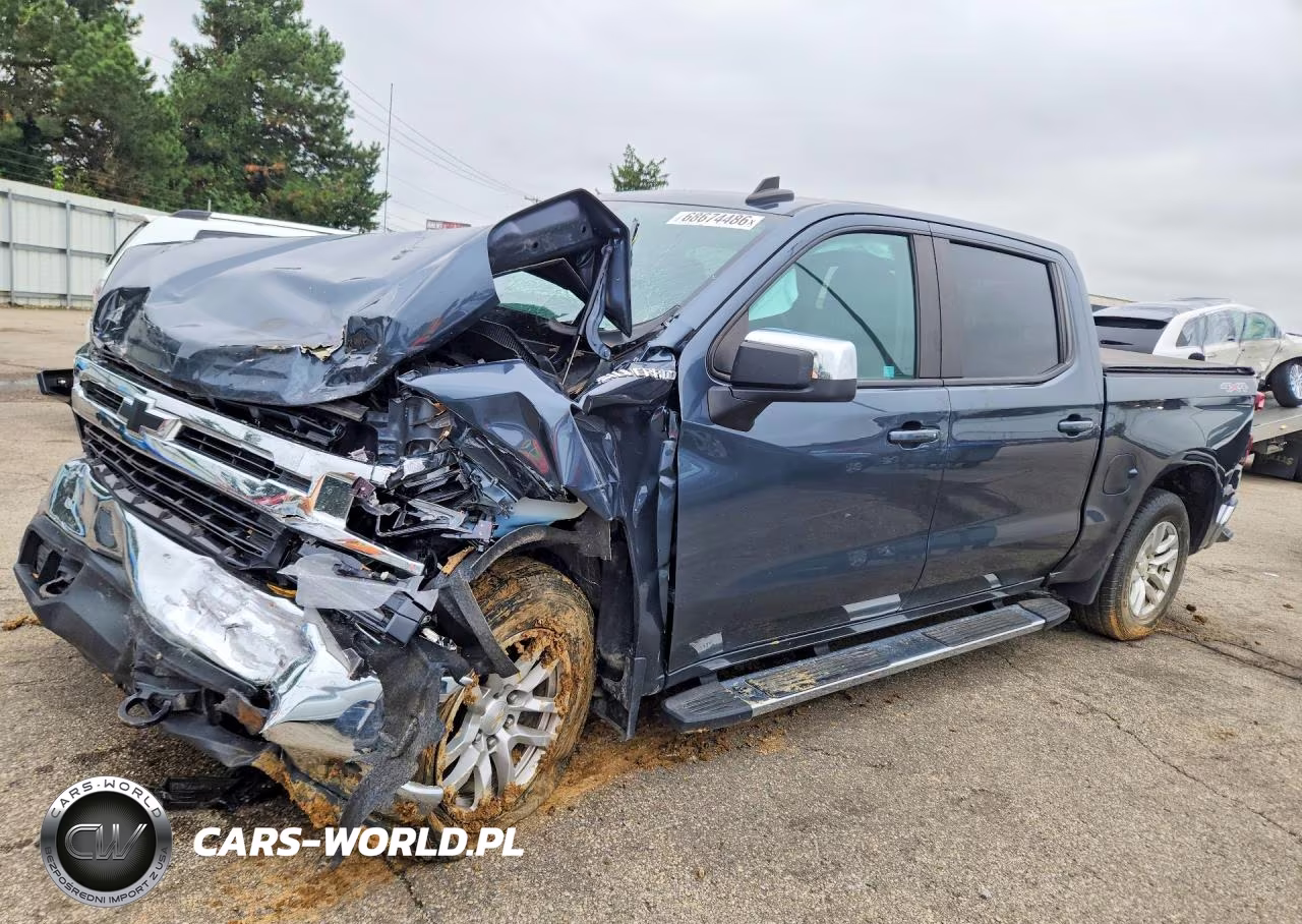 2021 Chevrolet Silverado K1500 Lt VIN:3GCUYDED7MG114737 - 1