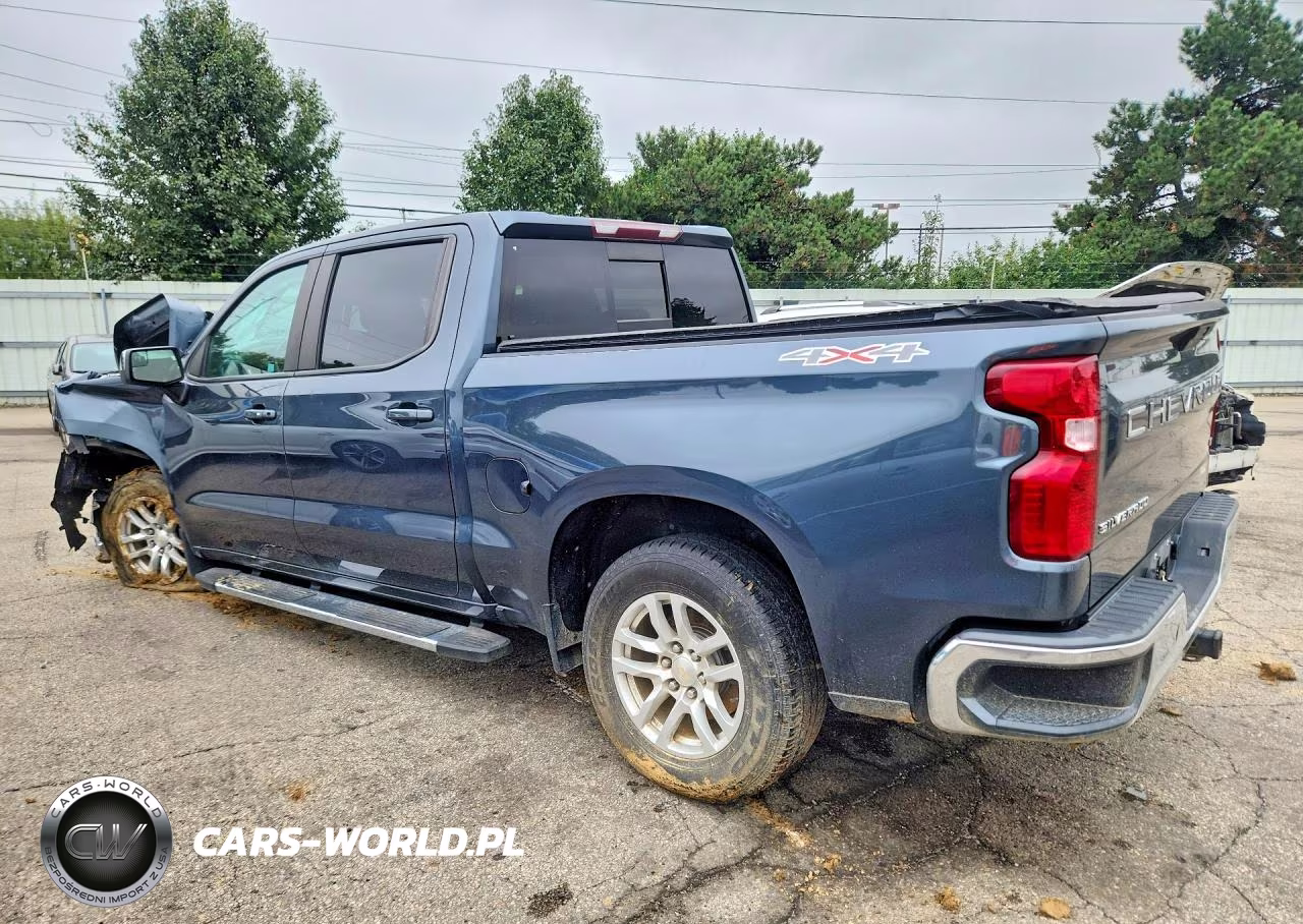 2021 Chevrolet Silverado K1500 Lt VIN:3GCUYDED7MG114737 - 2