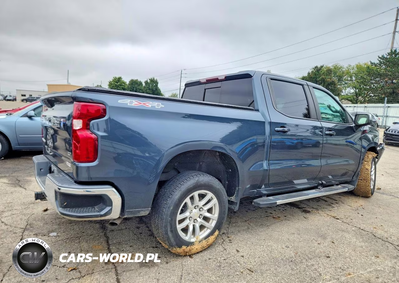 2021 Chevrolet Silverado K1500 Lt VIN:3GCUYDED7MG114737 - 3