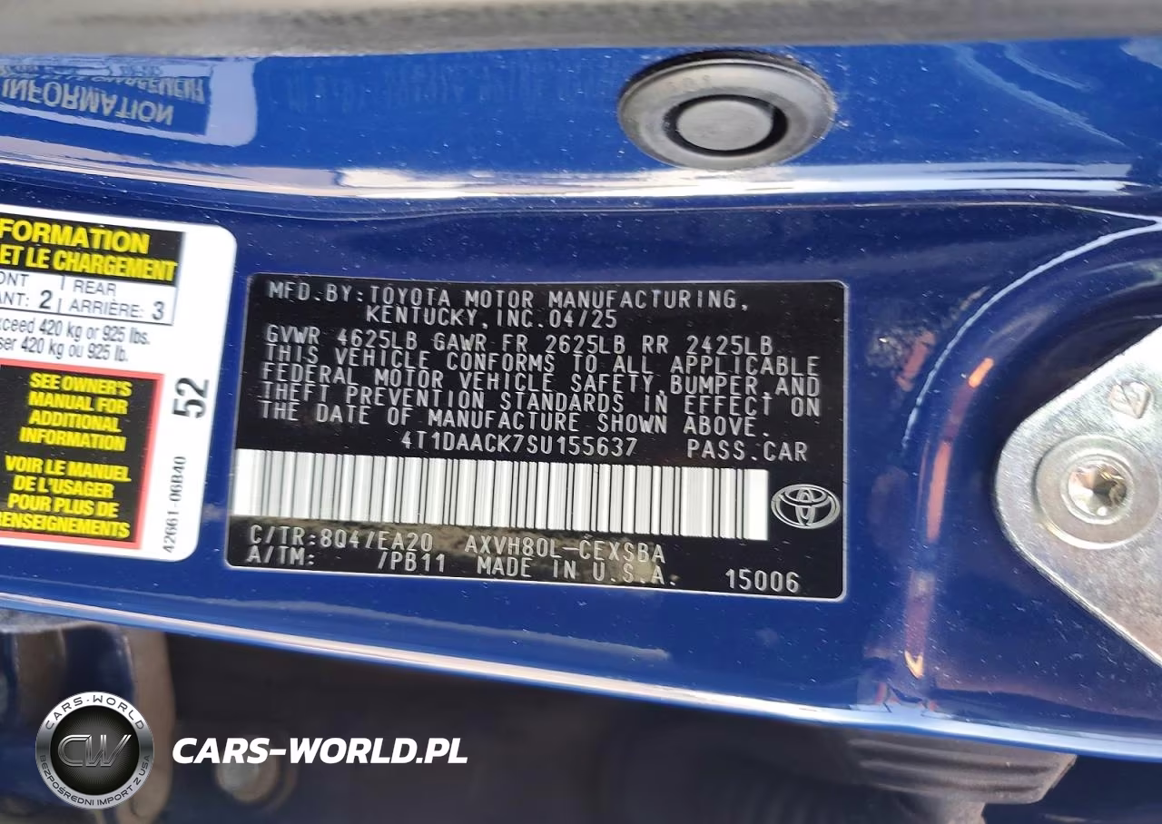 2025 Toyota Camry Se VIN:4T1DAACK7SU155637 - 13