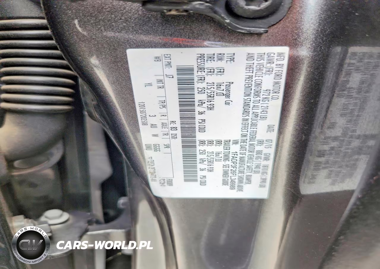 2015 Ford Focus Se VIN:1FADP3F26FL349989 - 12