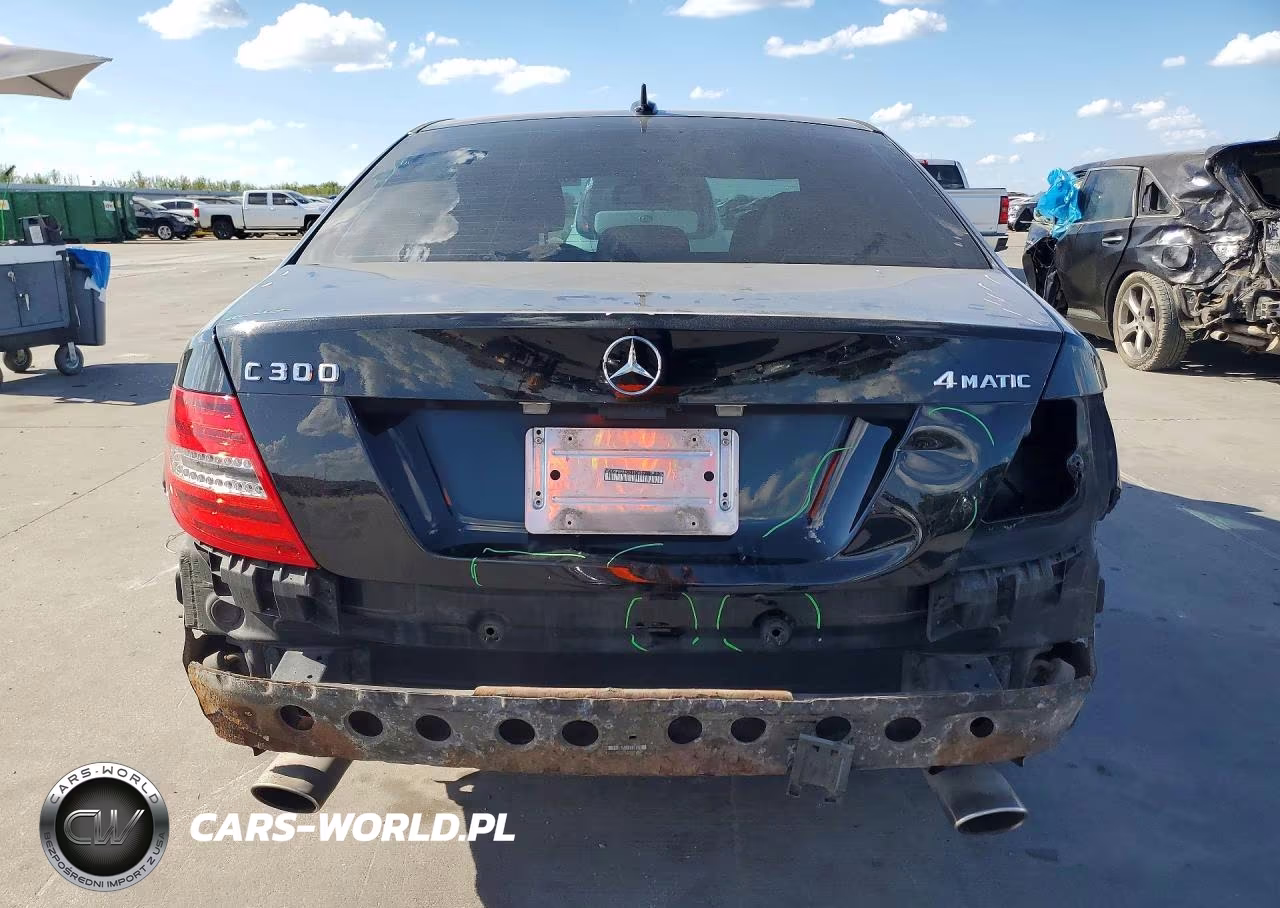 2012 Mercedes-Benz C 300 4Matic VIN:WDDGF8BB6CR193660 - 6