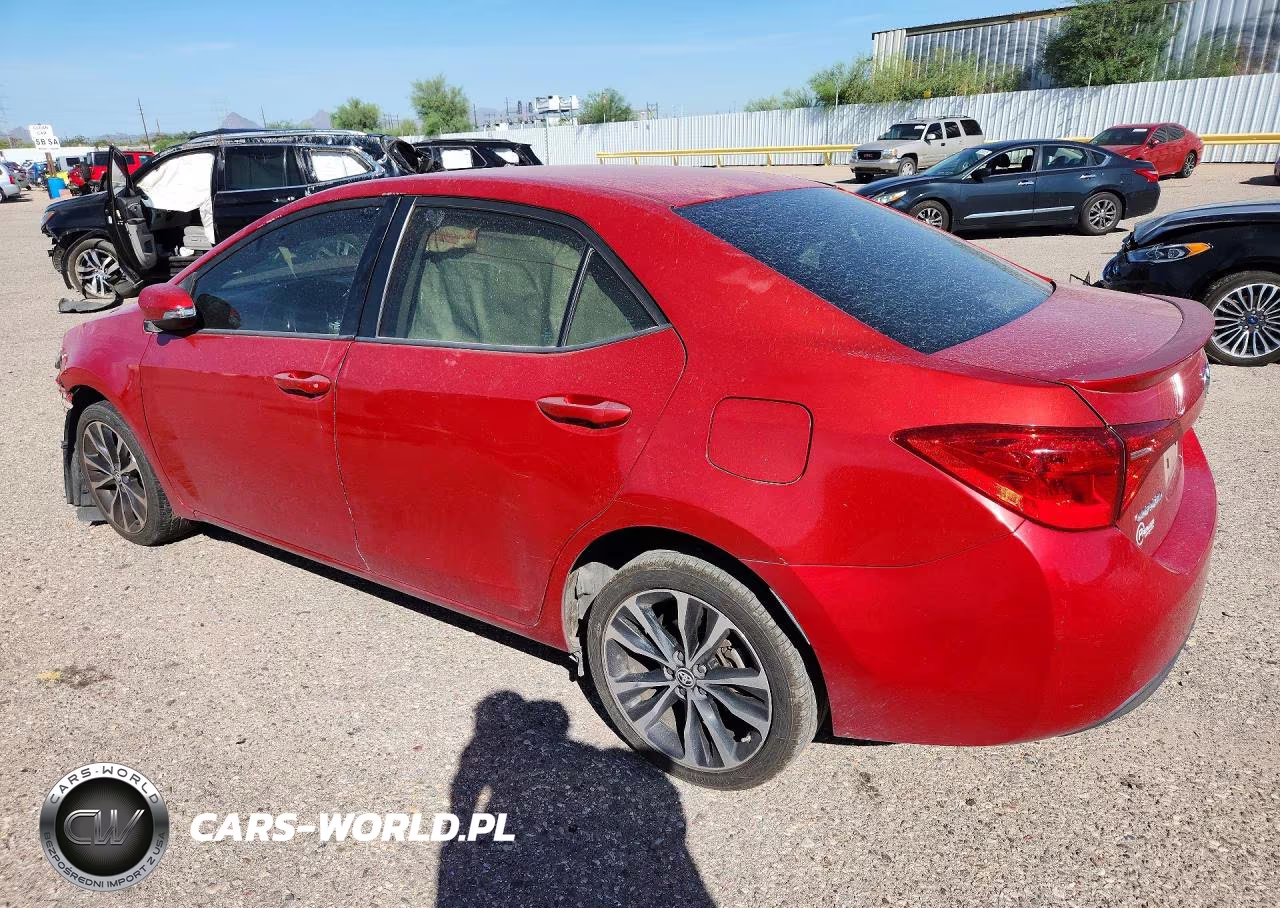 2017 Toyota Corolla Se VIN:5YFBURHE9HP649377 - 2