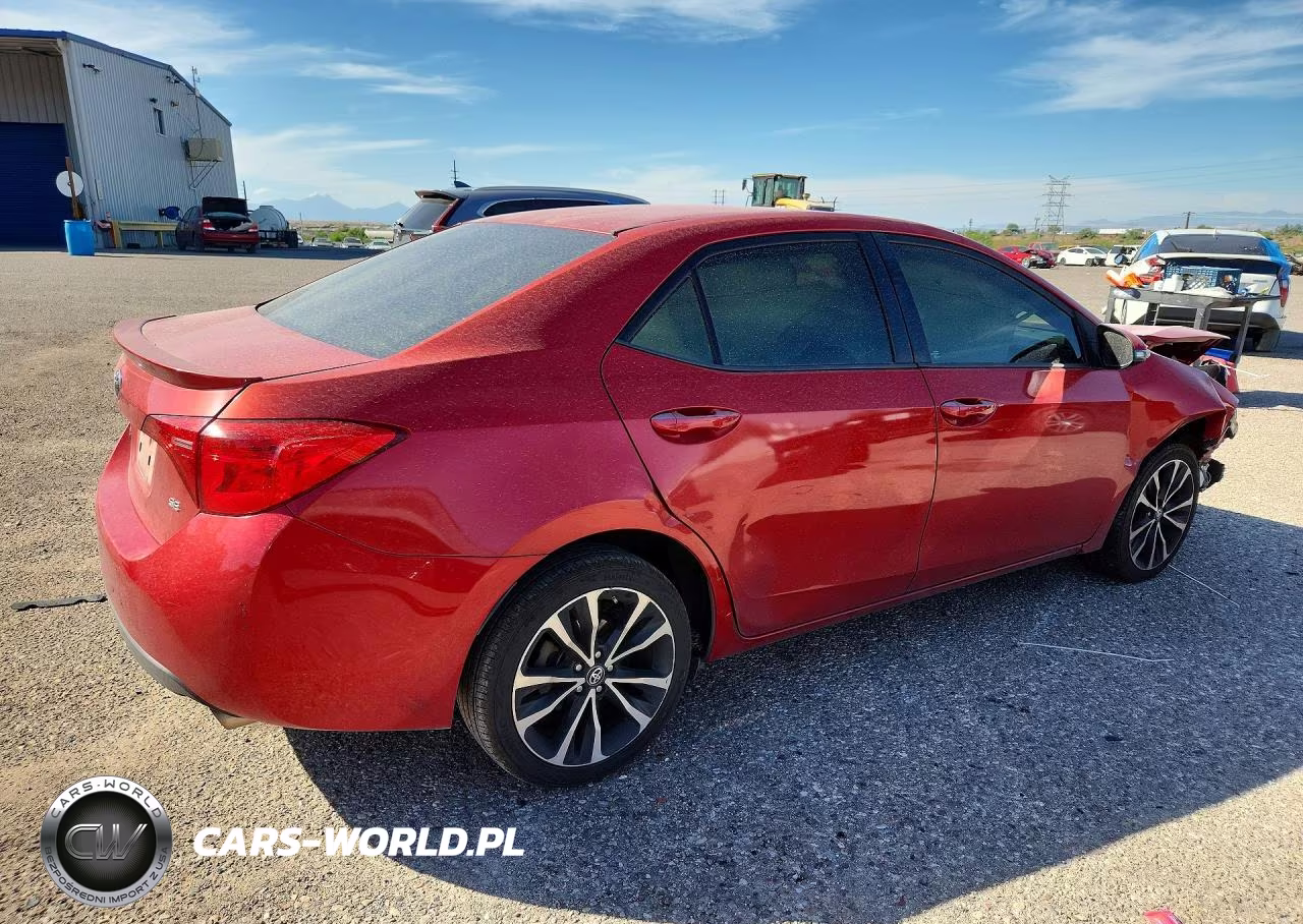 2017 Toyota Corolla Se VIN:5YFBURHE9HP649377 - 3