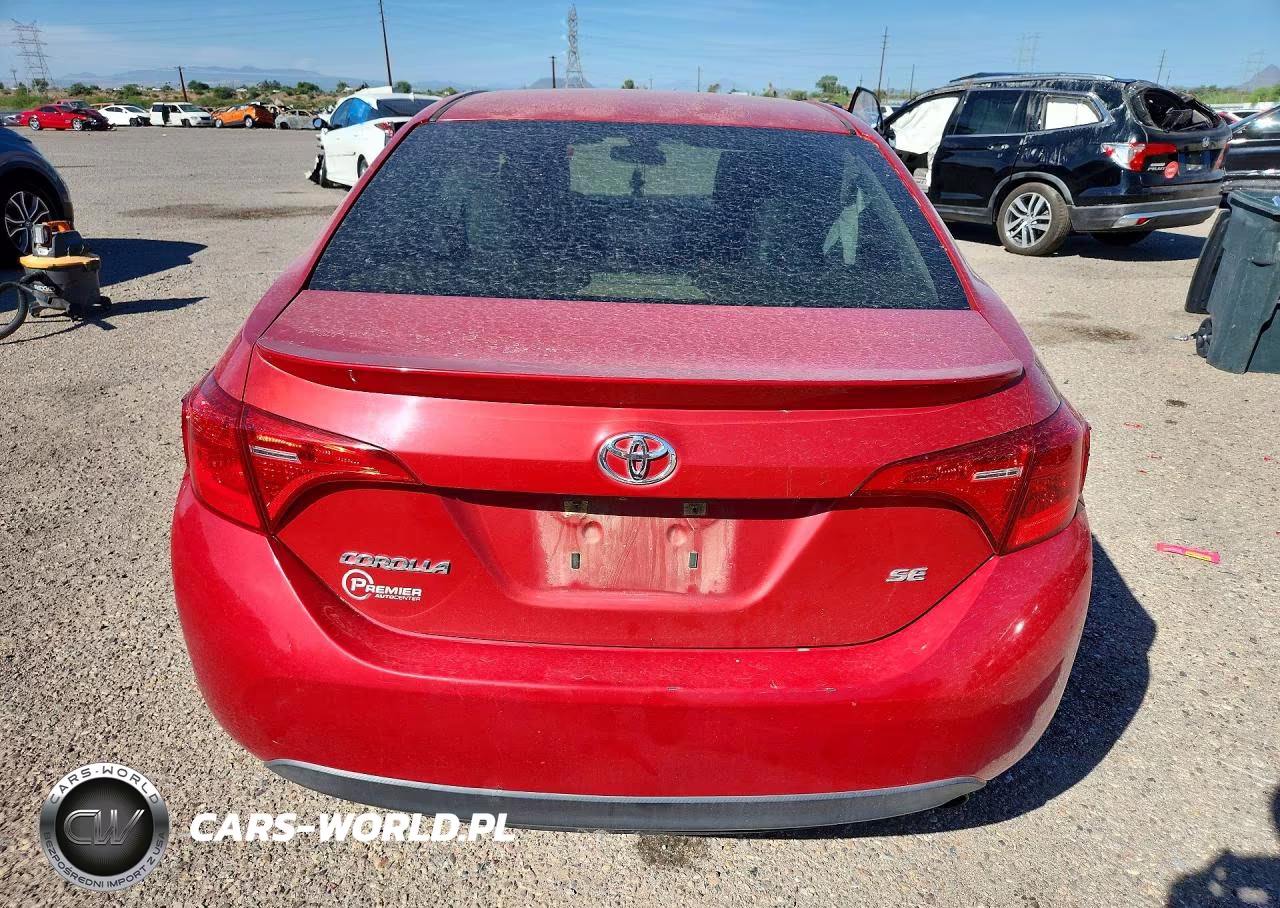 2017 Toyota Corolla Se VIN:5YFBURHE9HP649377 - 6