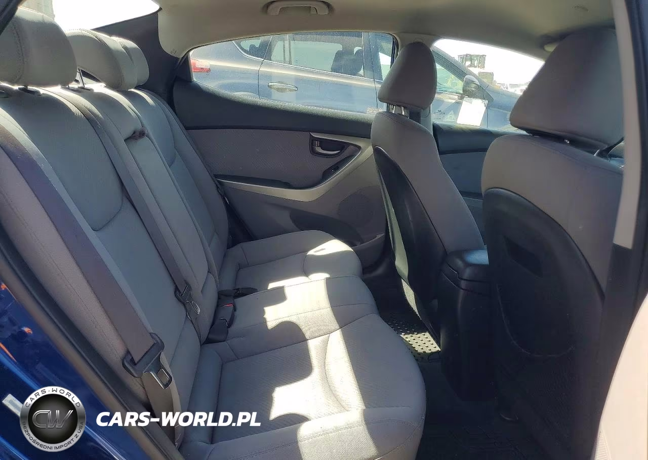 2013 Hyundai Elantra Gls VIN:KMHDH4AE3DU566823 - 10