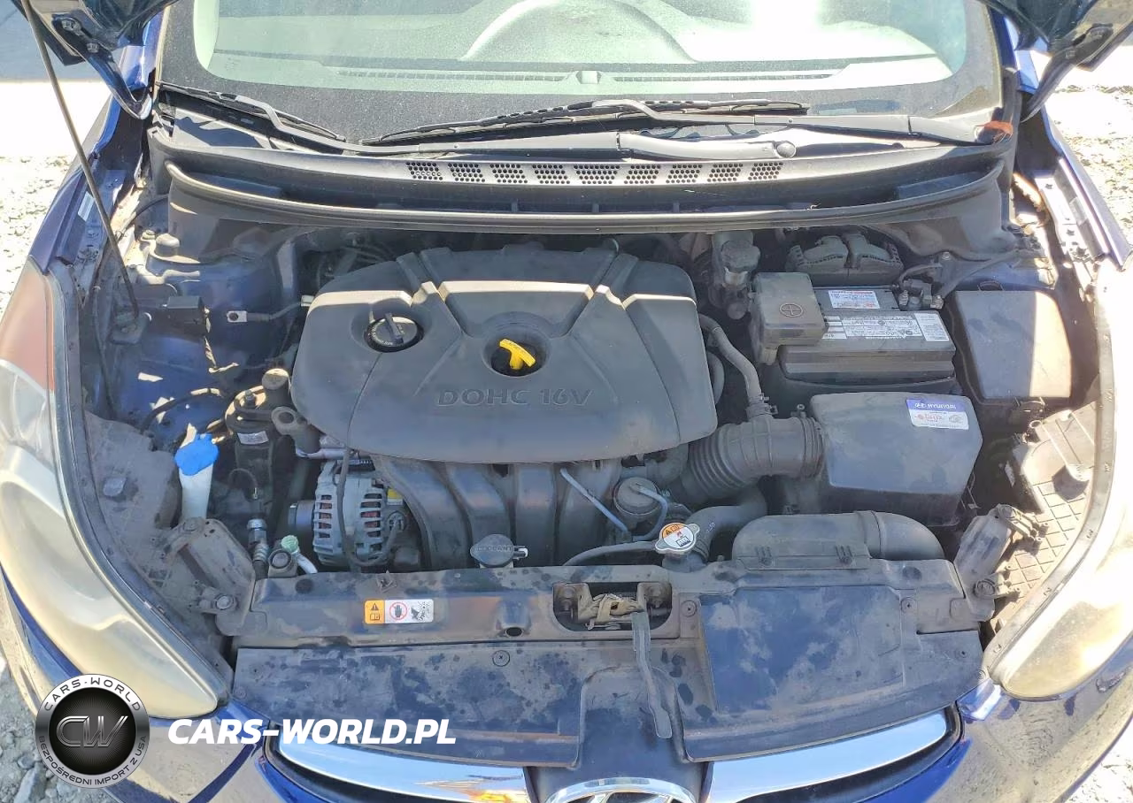 2013 Hyundai Elantra Gls VIN:KMHDH4AE3DU566823 - 11