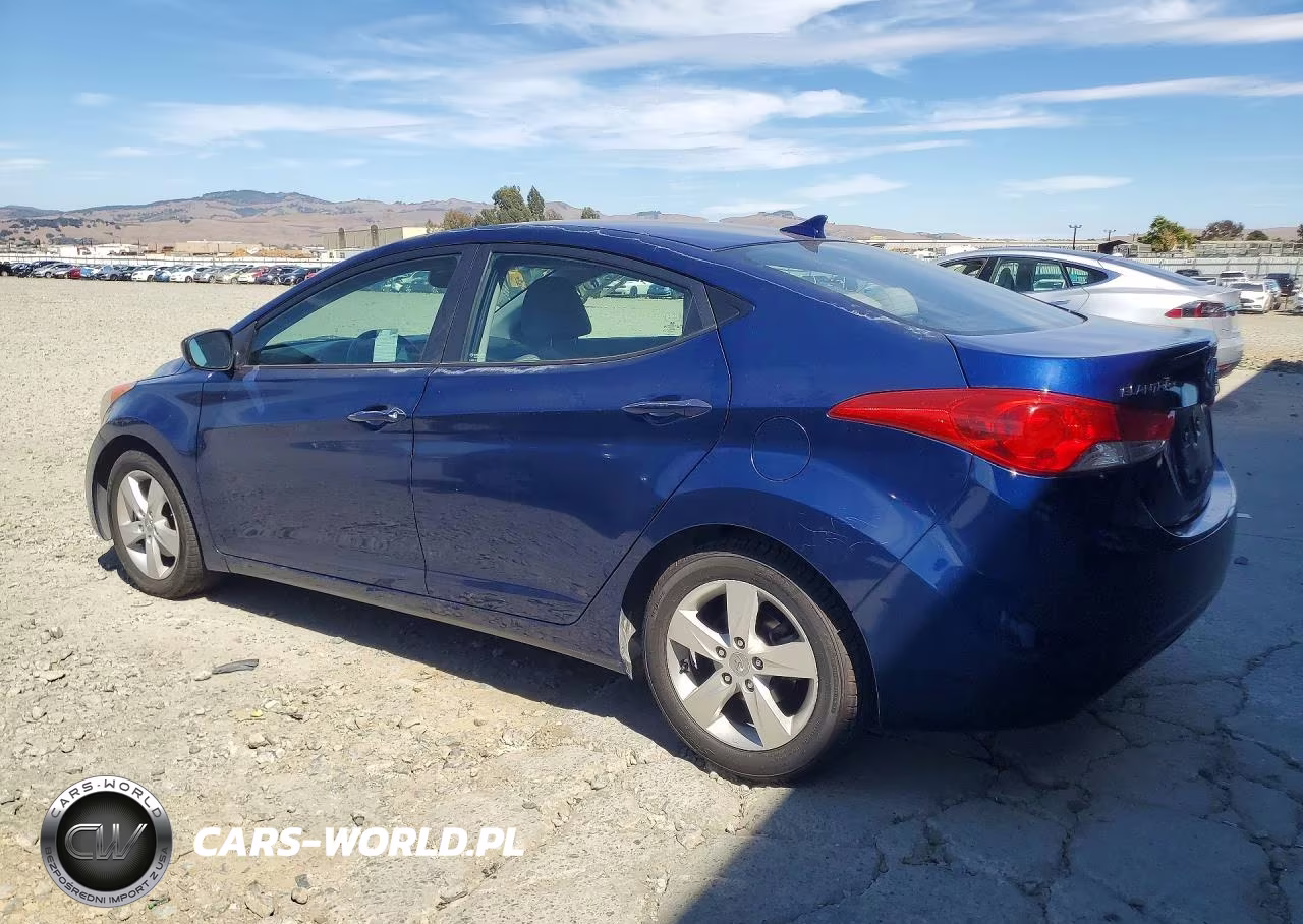 2013 Hyundai Elantra Gls VIN:KMHDH4AE3DU566823 - 2