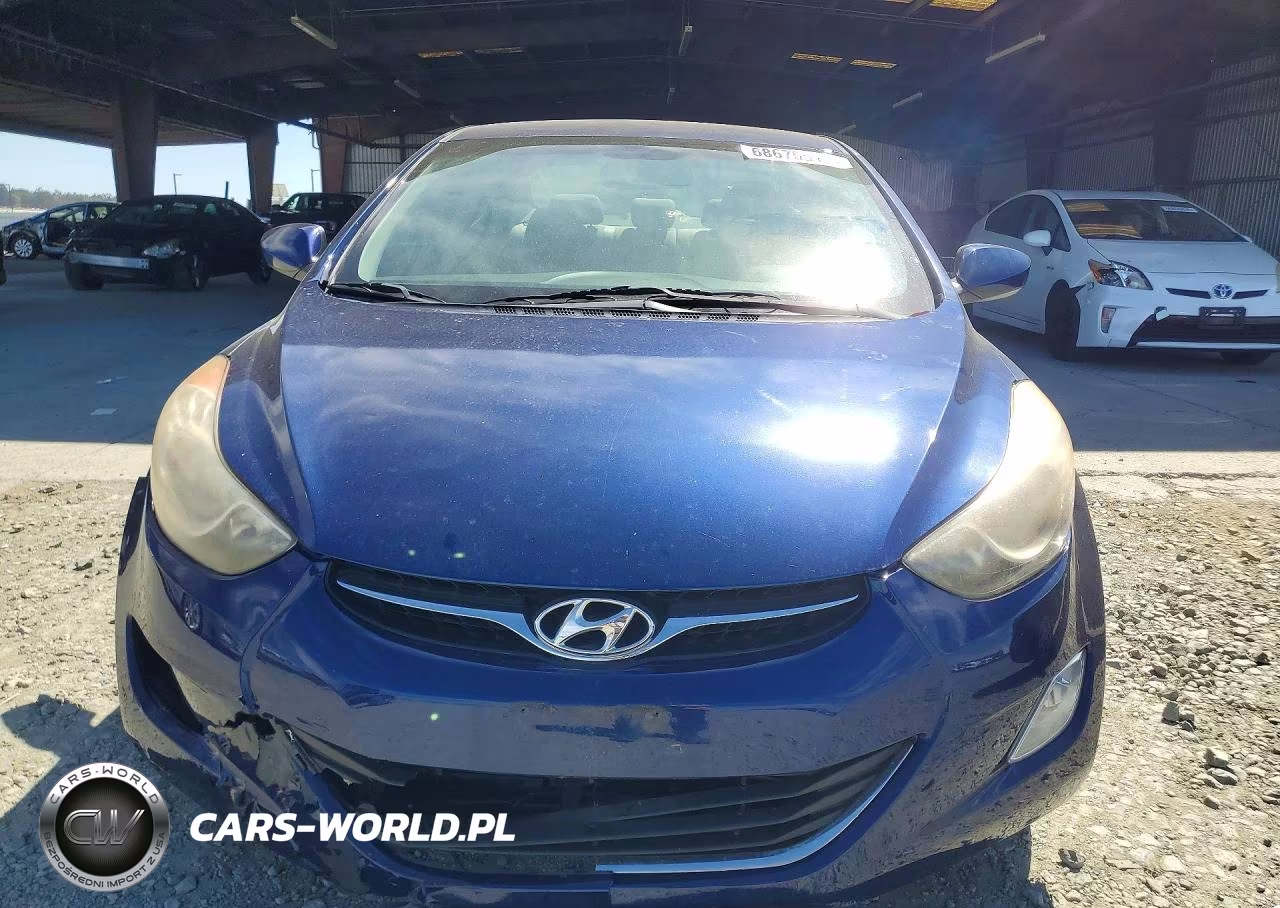 2013 Hyundai Elantra Gls VIN:KMHDH4AE3DU566823 - 5