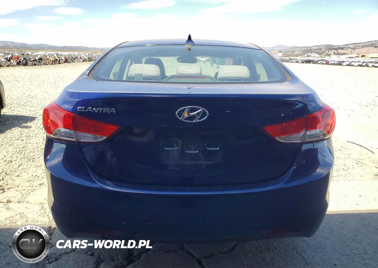 2013 Hyundai Elantra Gls VIN:KMHDH4AE3DU566823 - 6