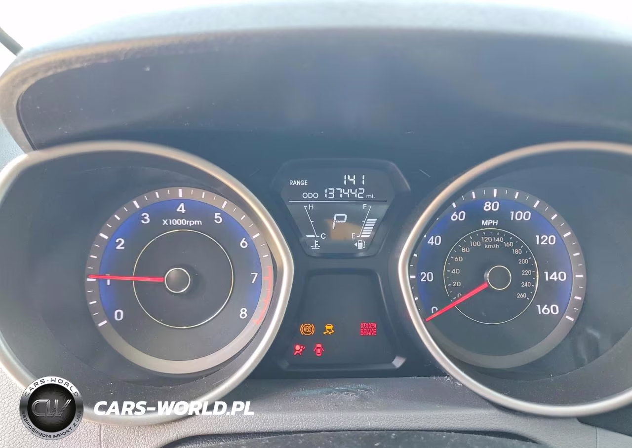 2013 Hyundai Elantra Gls VIN:KMHDH4AE3DU566823 - 9