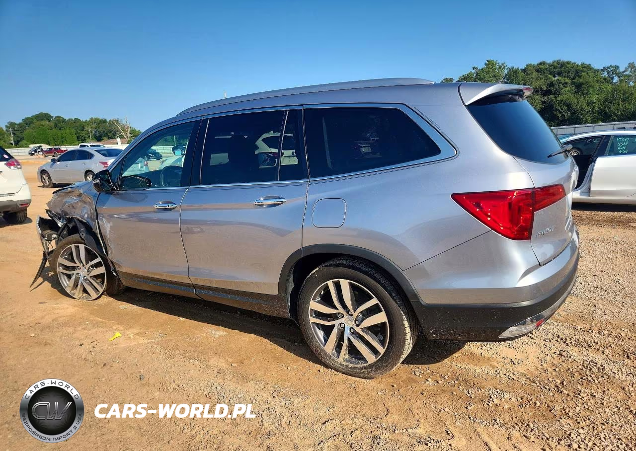 2017 Honda Pilot Touring VIN:5FNYF5H93HB001190 - 2