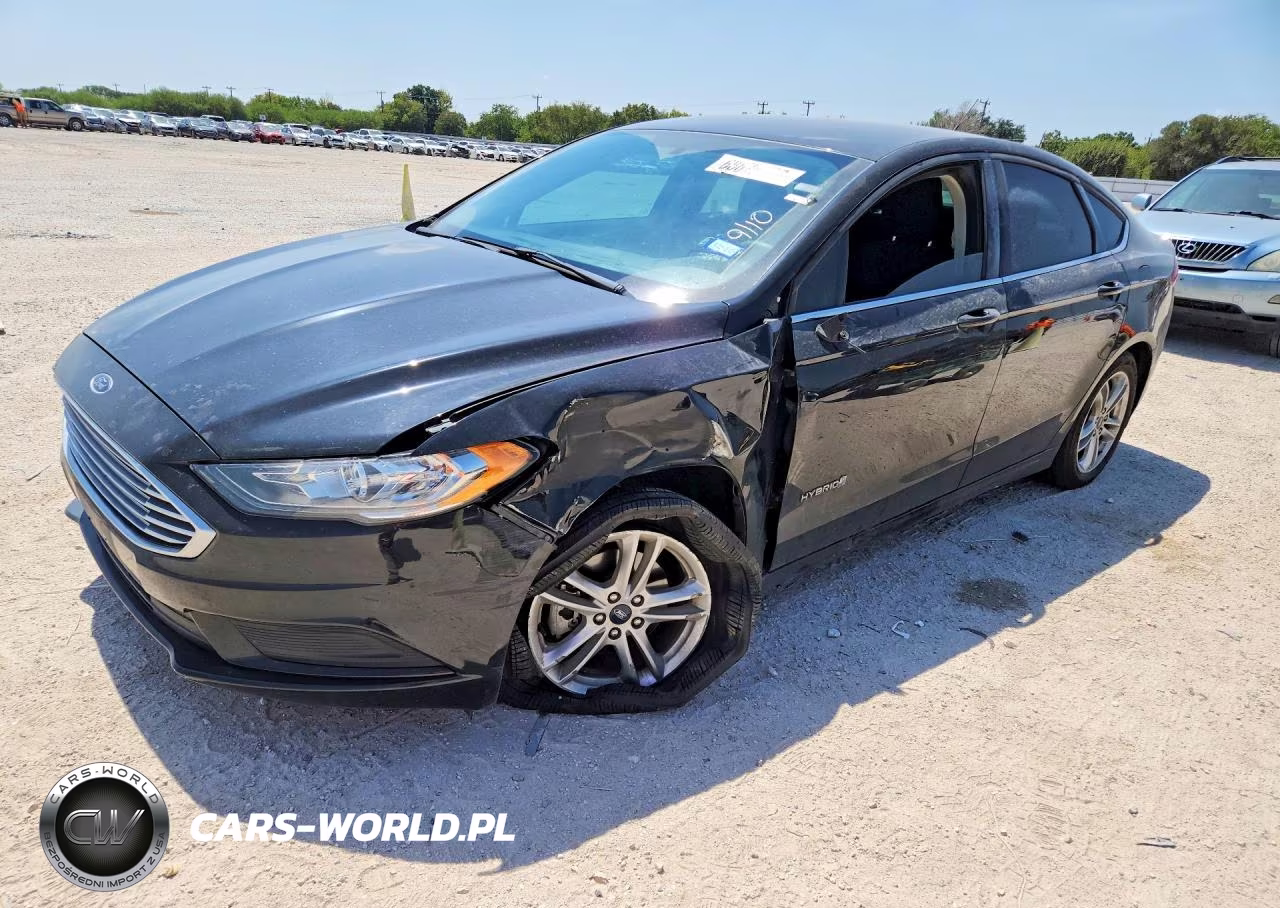 2018 Ford Fusion Se Hybrid VIN:3FA6P0LU5JR274435 - 1