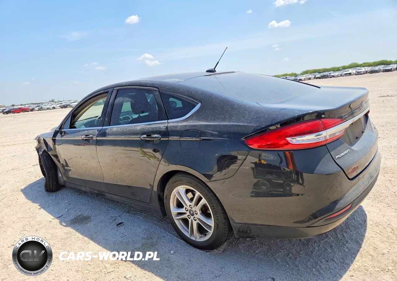 2018 Ford Fusion Se Hybrid VIN:3FA6P0LU5JR274435 - 2