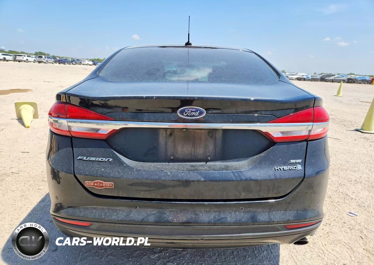 2018 Ford Fusion Se Hybrid VIN:3FA6P0LU5JR274435 - 6