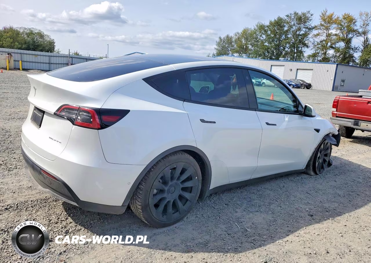 2022 Tesla Model Y VIN:7SAYGDEE8NF320477 - 3