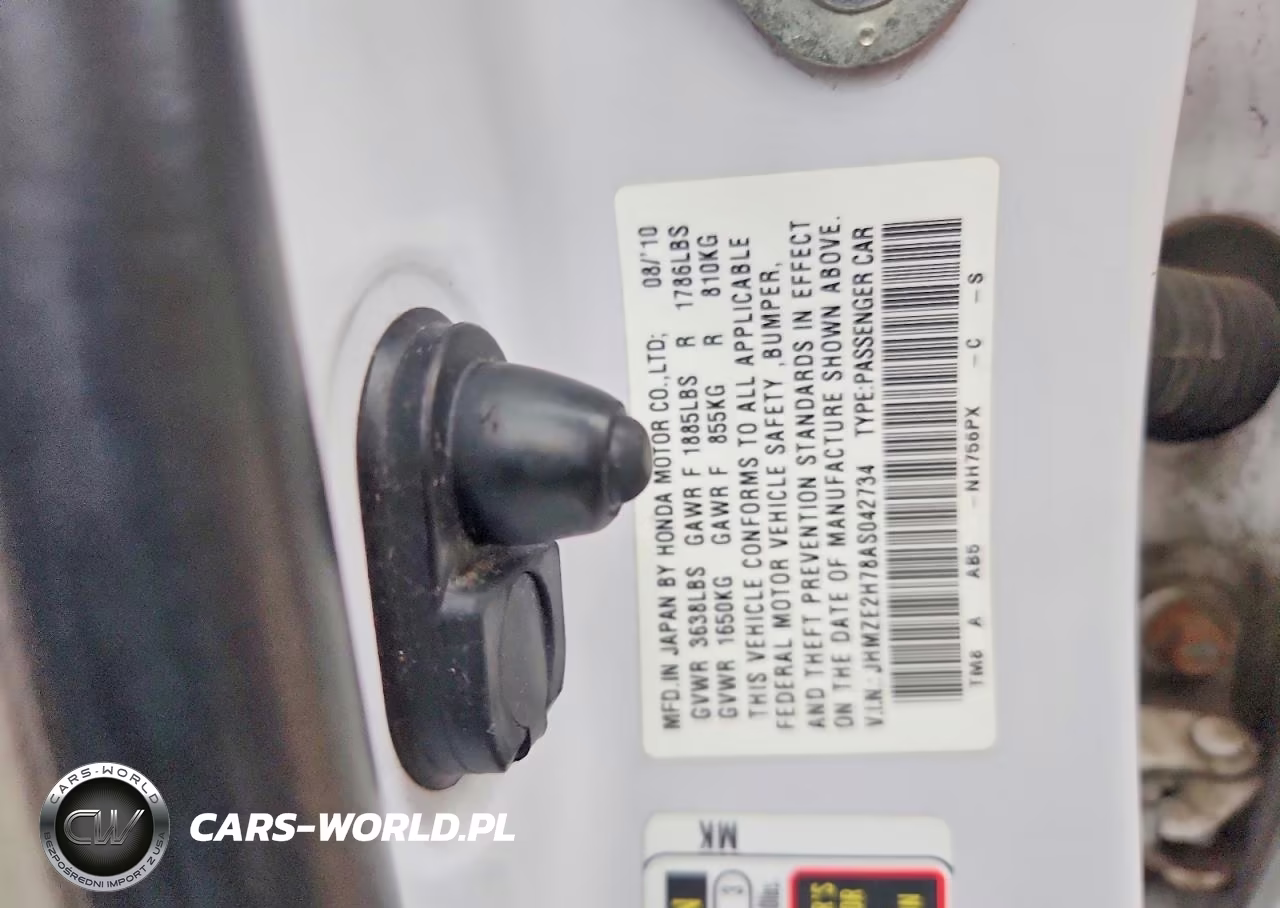 2010 Honda Insight Ex VIN:JHMZE2H78AS042734 - 12