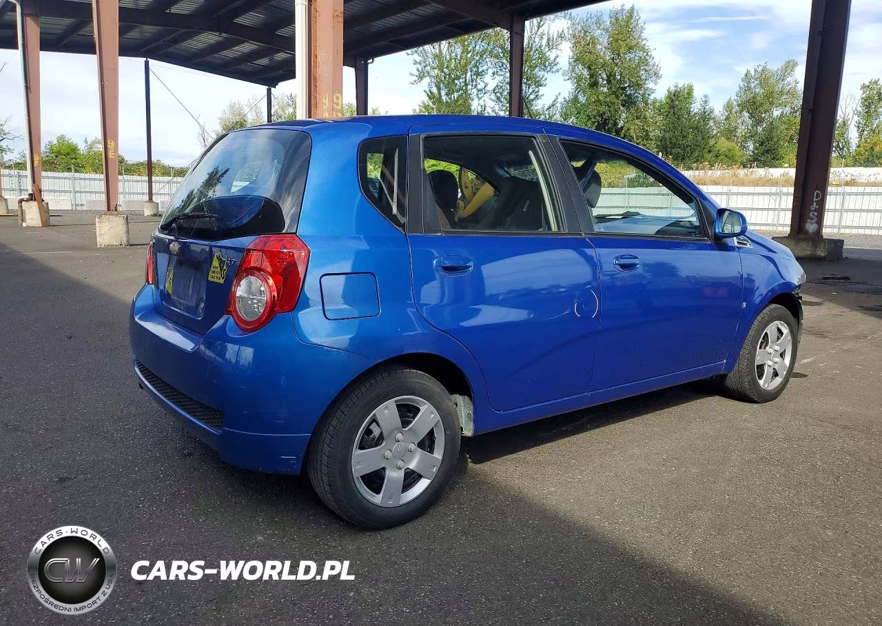 2009 Chevrolet Aveo Ls VIN:KL1TD66E99B307425 - 3