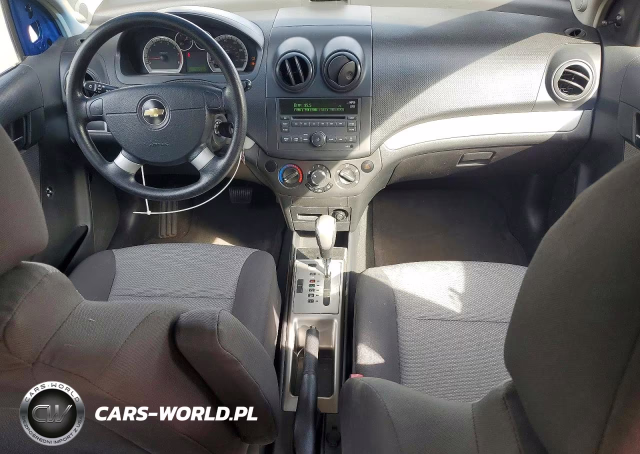 2009 Chevrolet Aveo Ls VIN:KL1TD66E99B307425 - 8