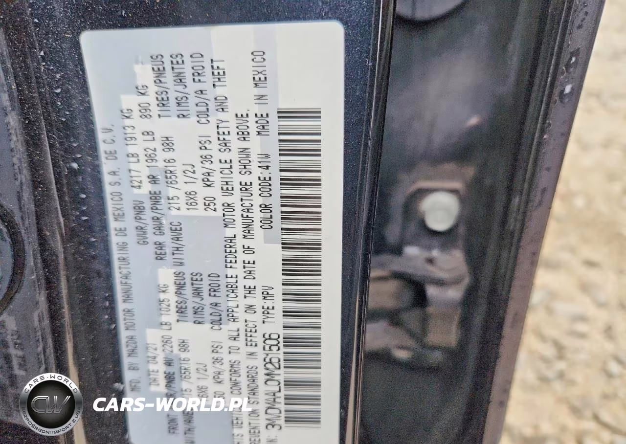 2021 Mazda Cx-30 VIN:3MVDMAAL0MM261506 - 13