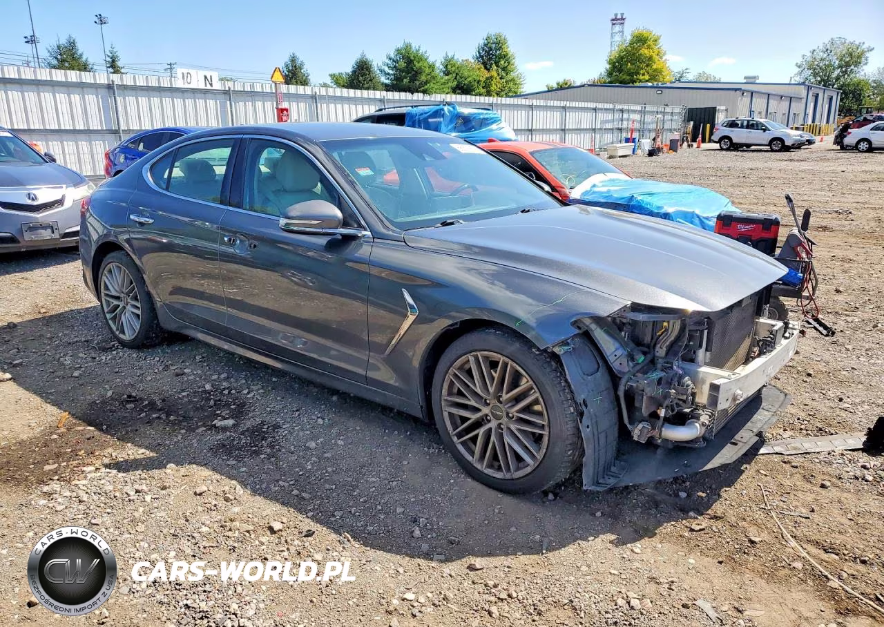 2020 Genesis G70 2.0T VIN:KMTG64LA1LU062627 - 4