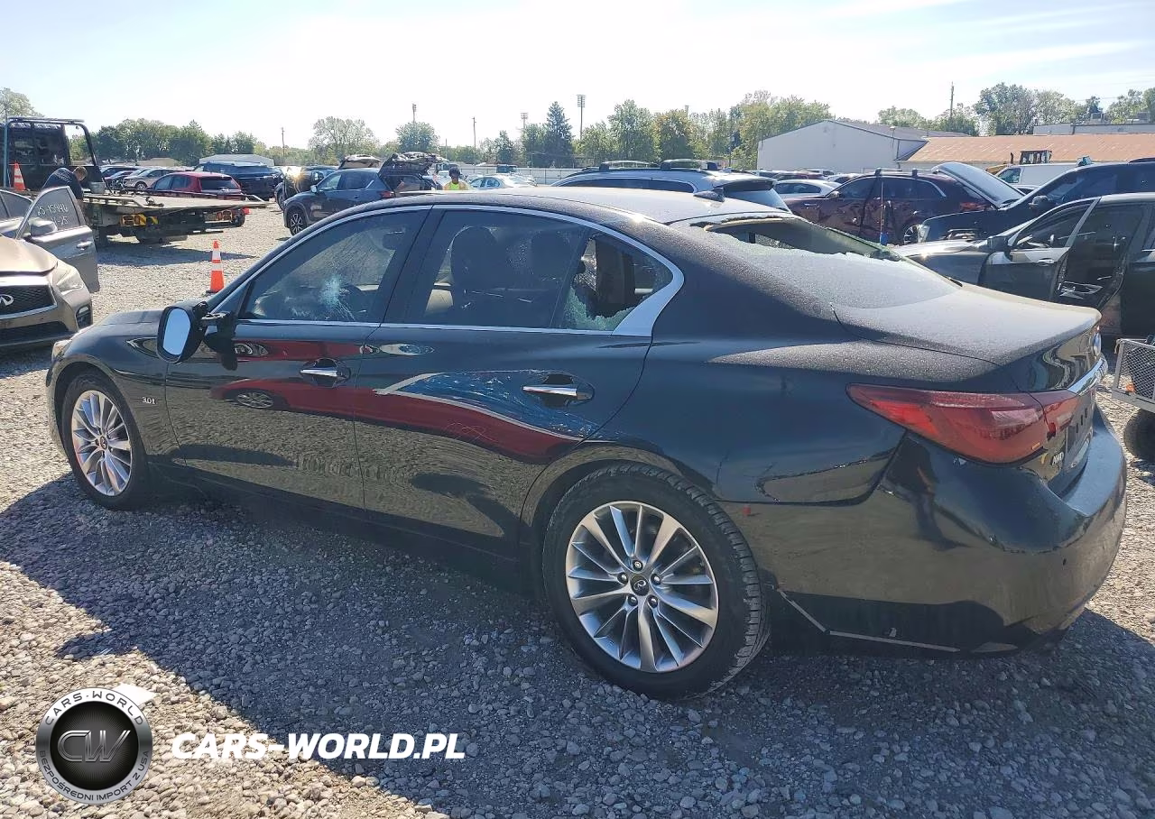 2019 Infiniti Q50 3.0T Luxe VIN:JN1EV7AR4KM556856 - 2