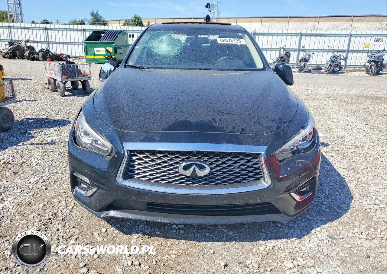 2019 Infiniti Q50 3.0T Luxe VIN:JN1EV7AR4KM556856 - 5