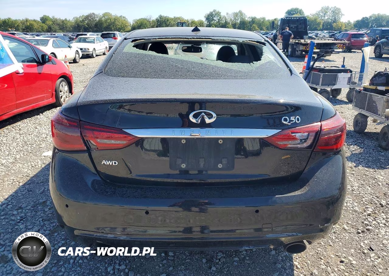 2019 Infiniti Q50 3.0T Luxe VIN:JN1EV7AR4KM556856 - 6