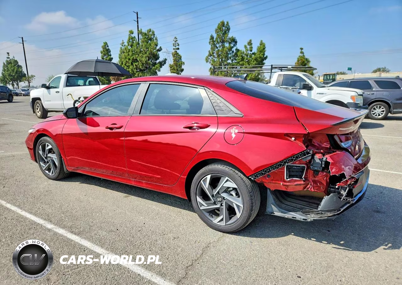 2025 Hyundai Elantra Sel Sport VIN:KMHLM4DG1SU016540 - 2