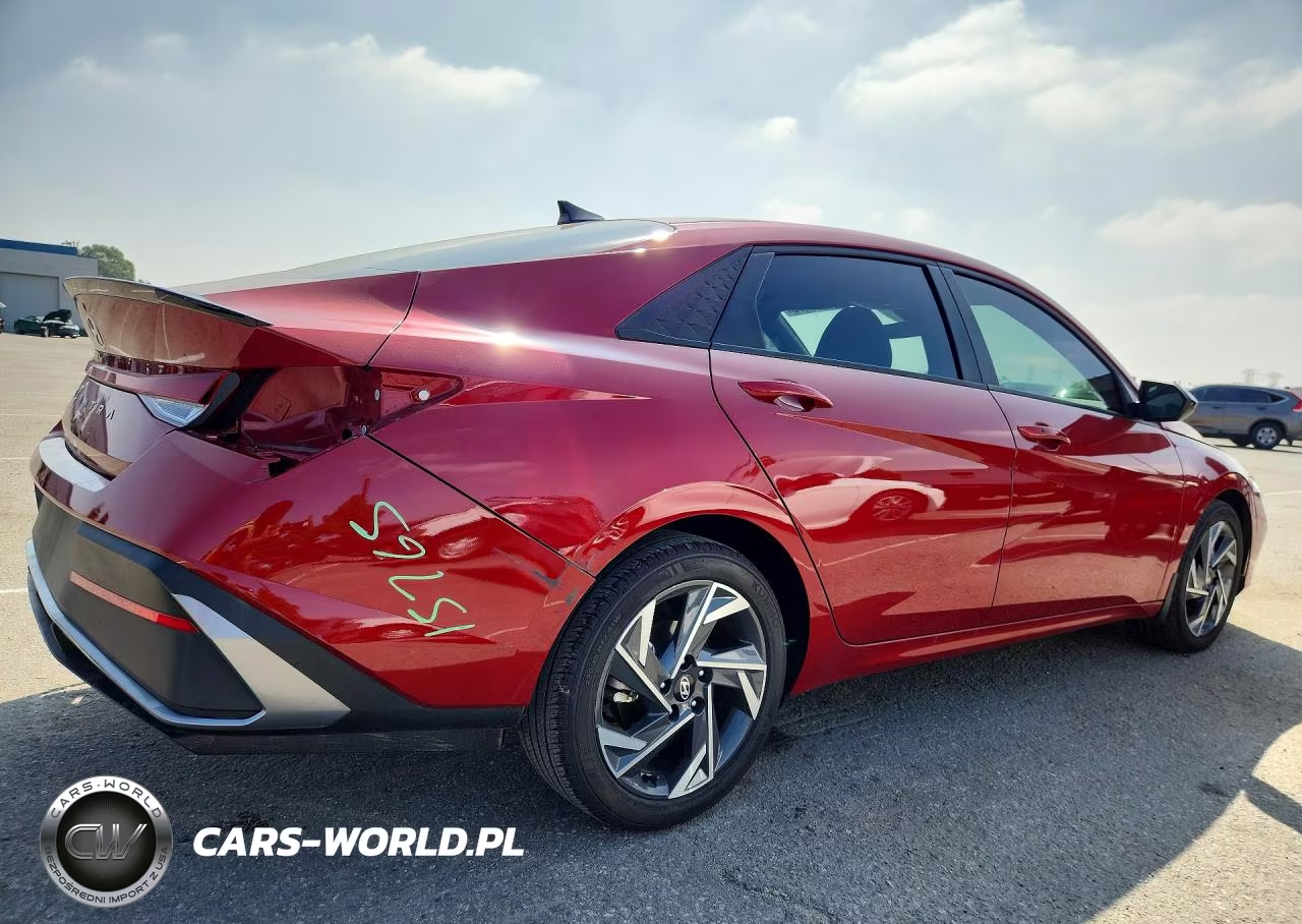 2025 Hyundai Elantra Sel Sport VIN:KMHLM4DG1SU016540 - 3