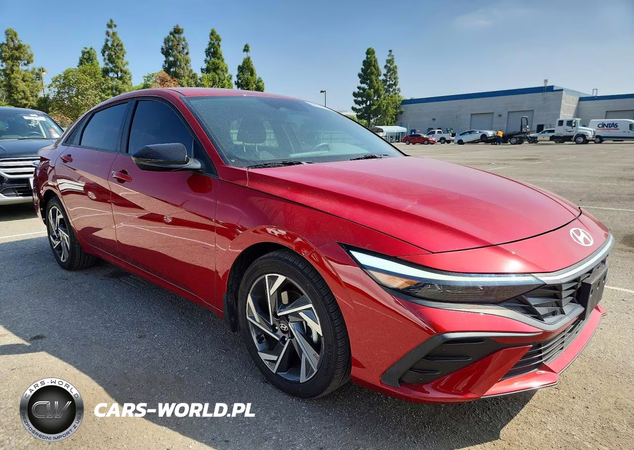 2025 Hyundai Elantra Sel Sport VIN:KMHLM4DG1SU016540 - 4