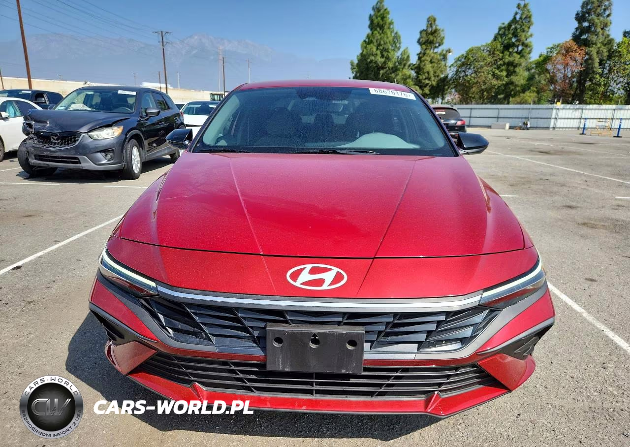 2025 Hyundai Elantra Sel Sport VIN:KMHLM4DG1SU016540 - 5