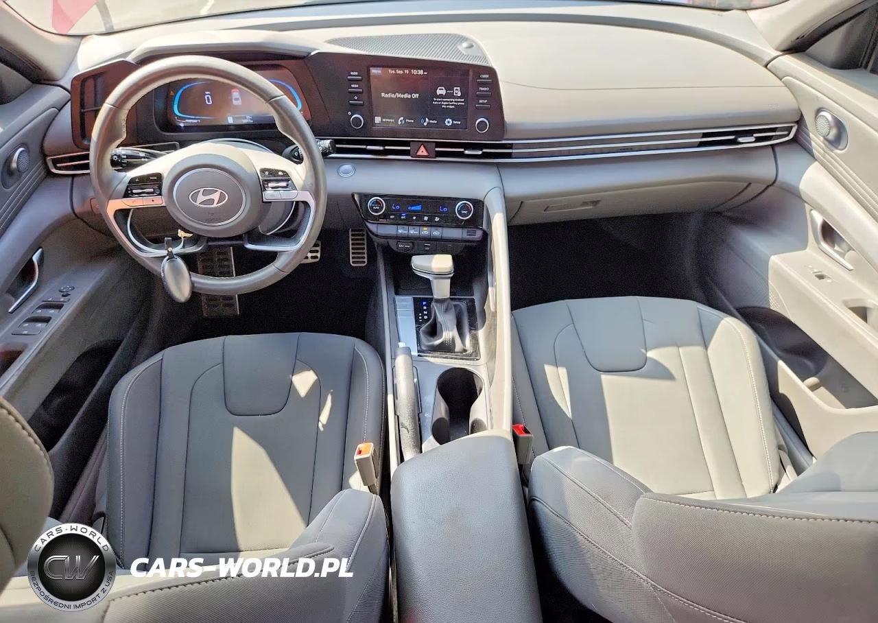 2025 Hyundai Elantra Sel Sport VIN:KMHLM4DG1SU016540 - 8