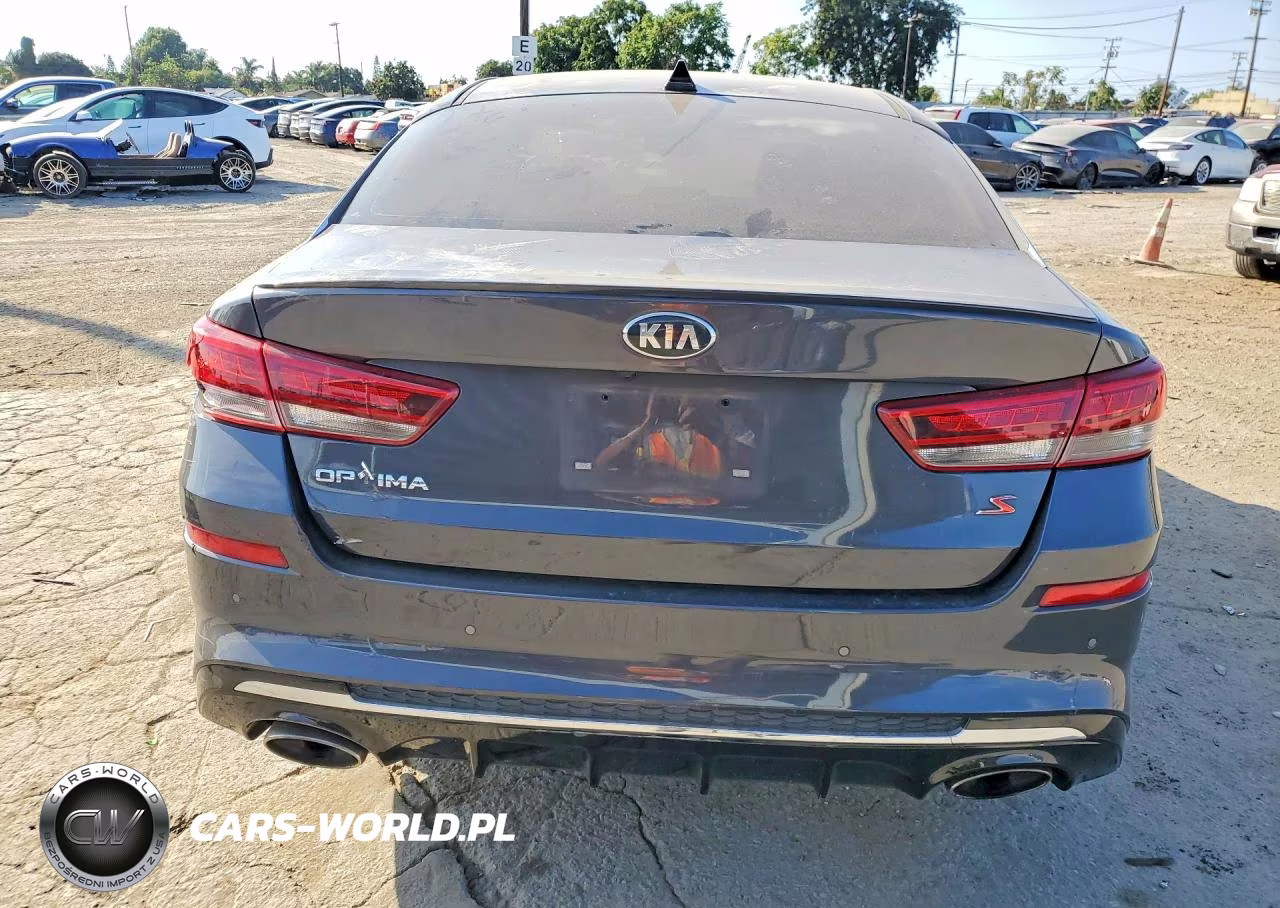 2019 Kia Optima S VIN:5XXGT4L35KG280017 - 6