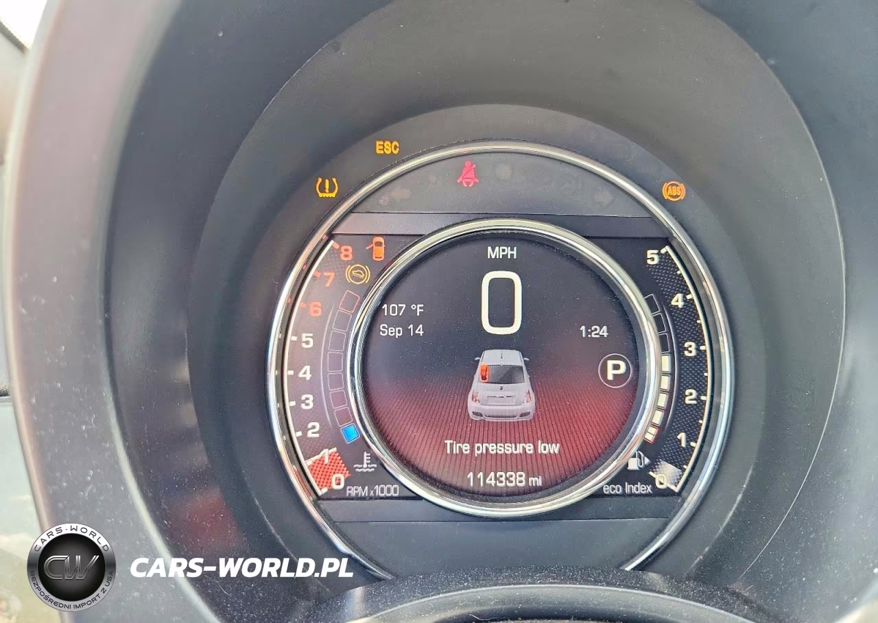 2015 Fiat 500 Sport VIN:3C3CFFBR6FT561975 - 9