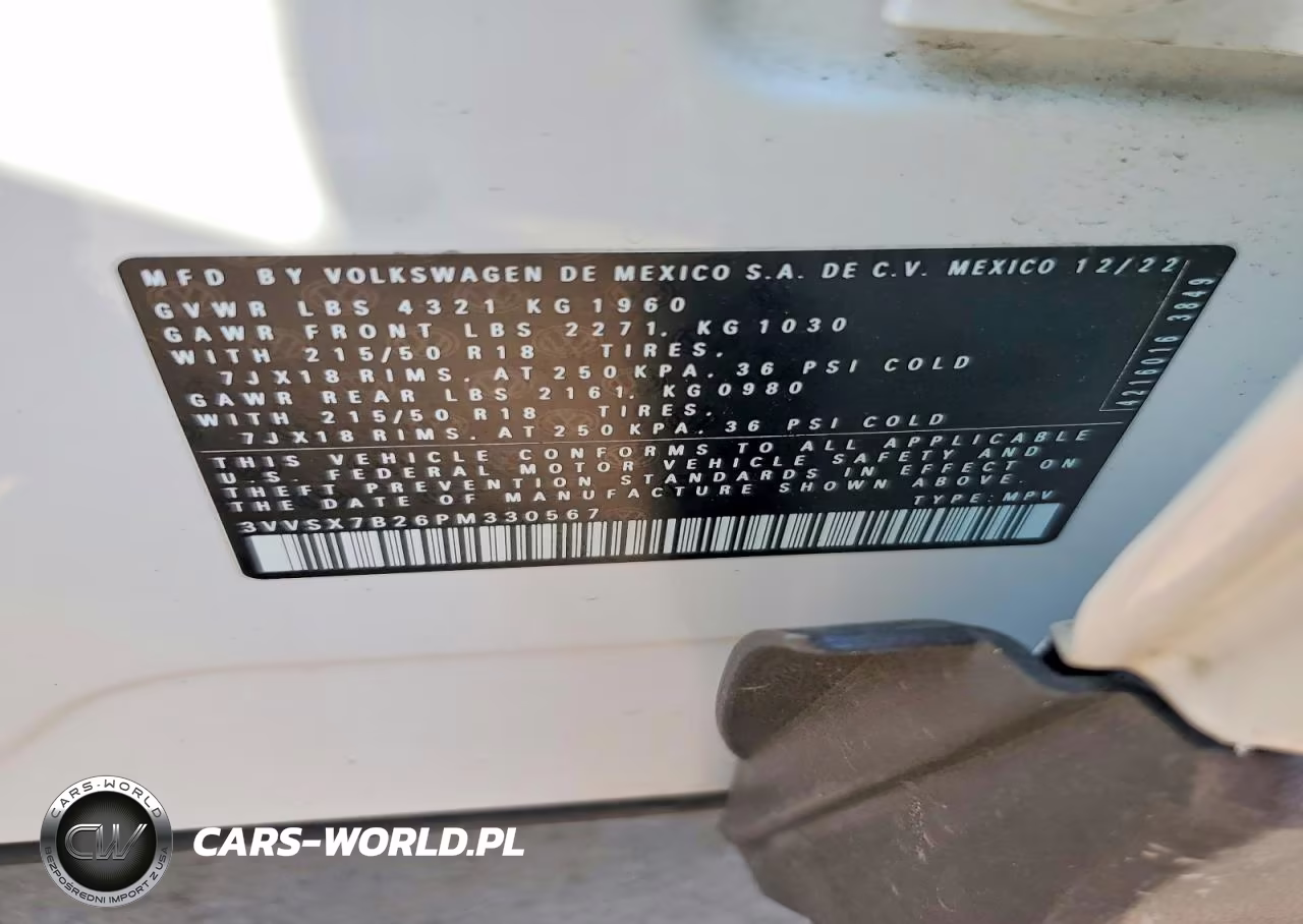 2023 Volkswagen Taos Se VIN:3VVSX7B26PM330567 - 13