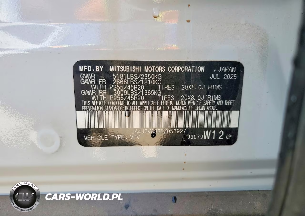 2025 Mitsubishi Outlander Se VIN:JA4J3VA83SZ053927 - 13