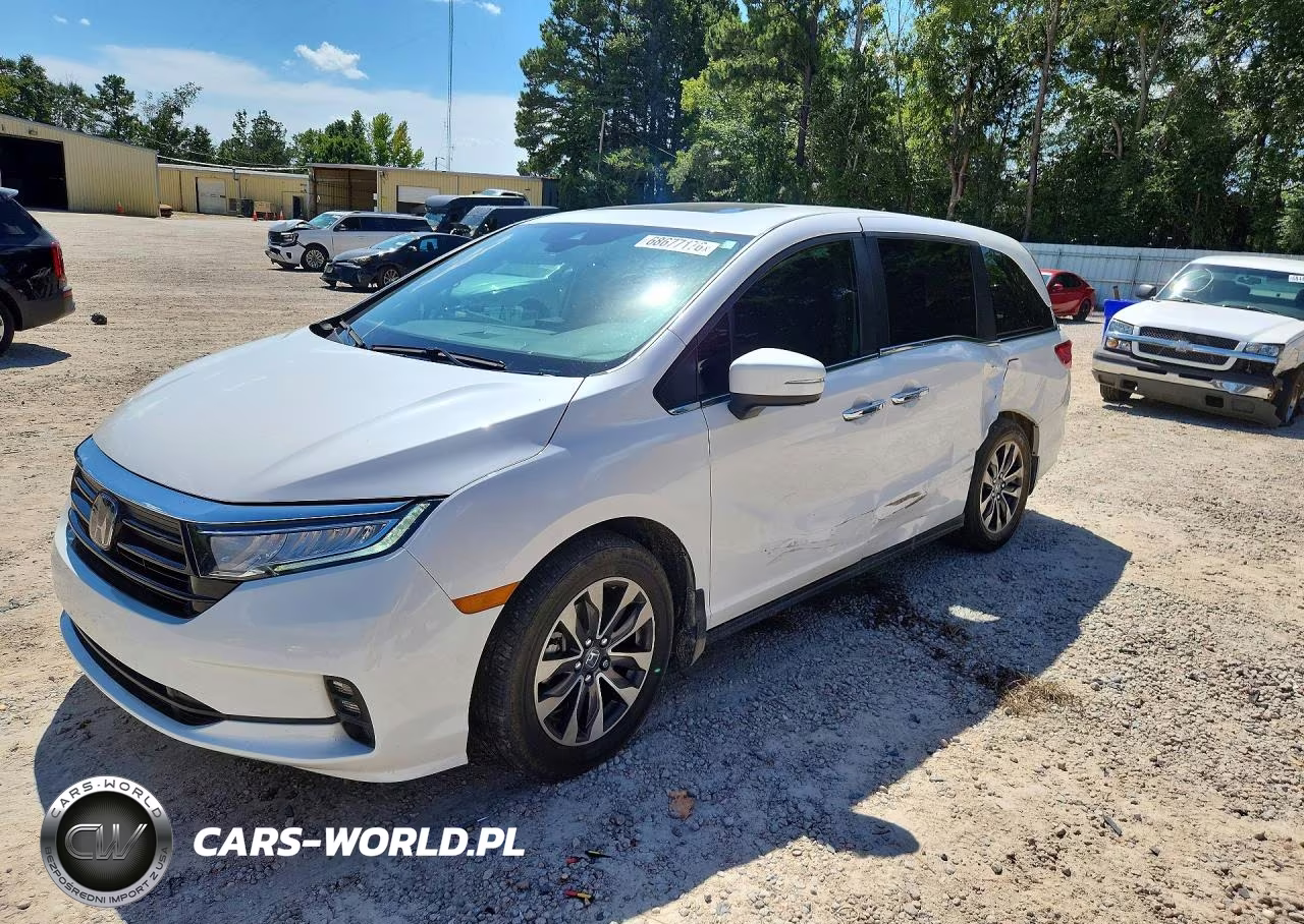 2024 Honda Odyssey Exl VIN:5FNRL6H67RB040553 - 1