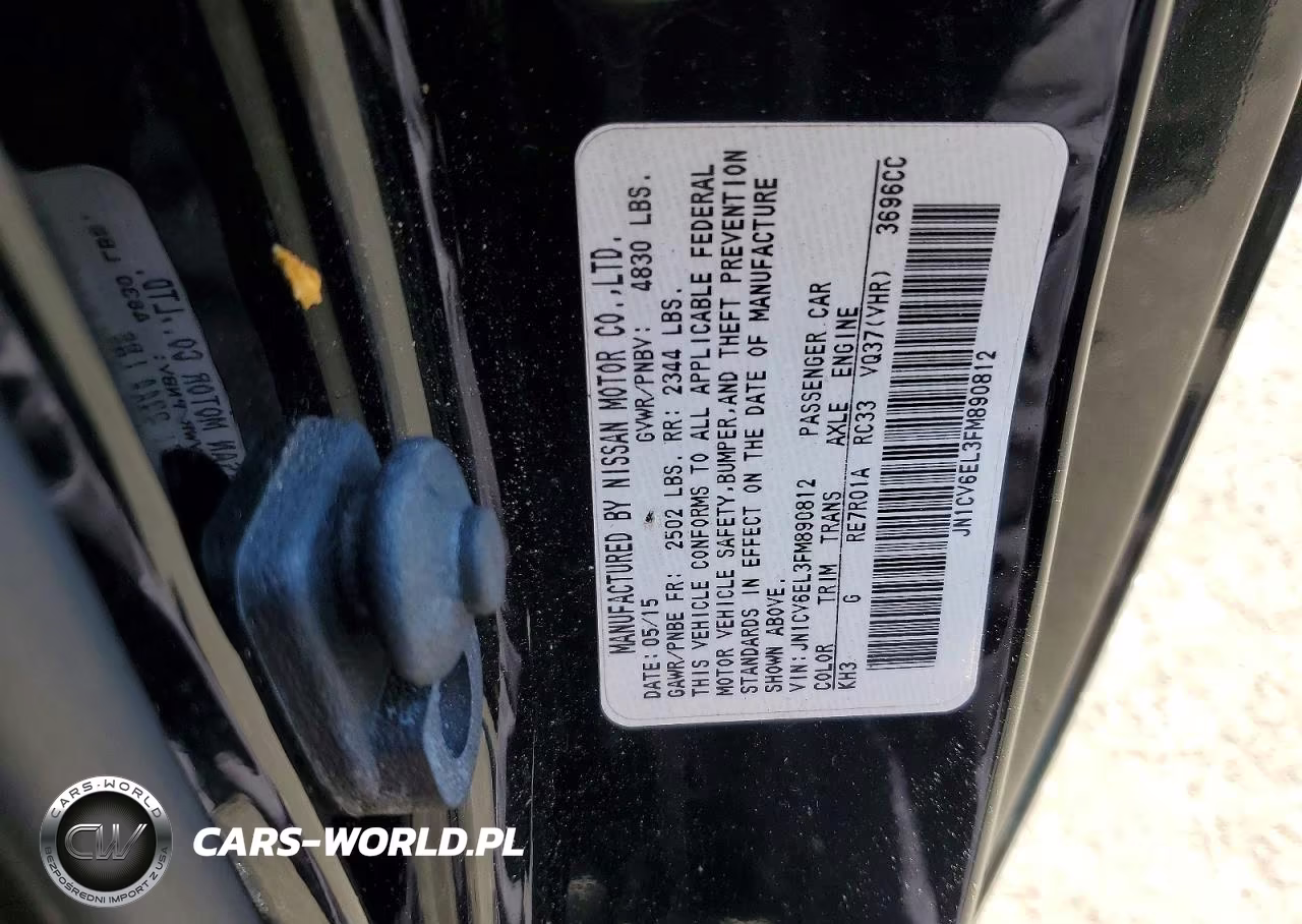 2015 Infiniti Q60 Coupe Base VIN:JN1CV6EL3FM890812 - 13
